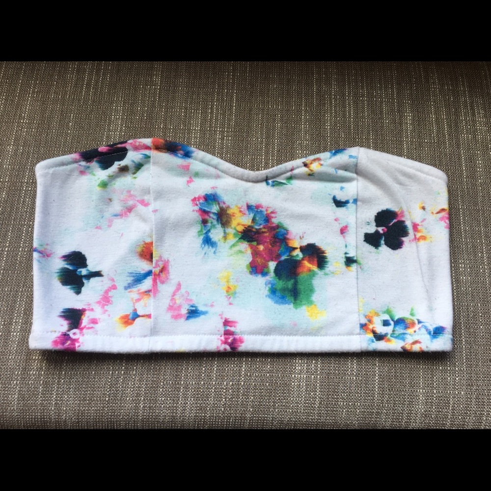 DONATING BY 7/26! Decree rainbow-dye bandeau